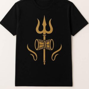 Trishul & Damru Divine Power (Black)